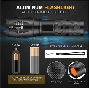 LED Flashlight V6- Brightest
